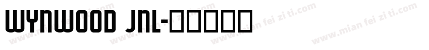 Wynwood JNL字体转换